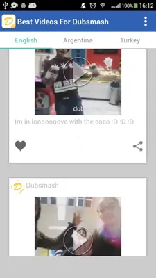 Video Player For Dubsmash android App screenshot 0